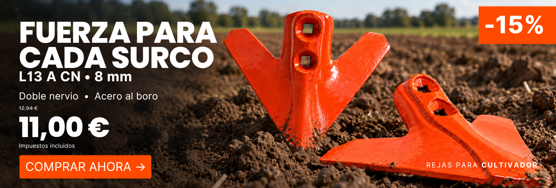 Reja para Cultivador
